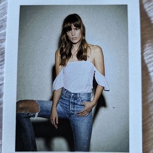 Thistle (lt lavender), Julianna Ruffled Tube Top, Nation LTD, women's sm…